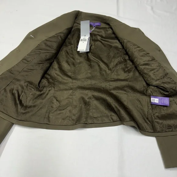 Ralph Lauren purple label Kamille Wool-Silk Jacket collection made in Italy. - Picture 9 of 16